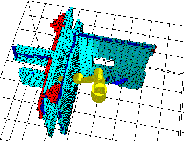 Sensor-based exploration with manipulator